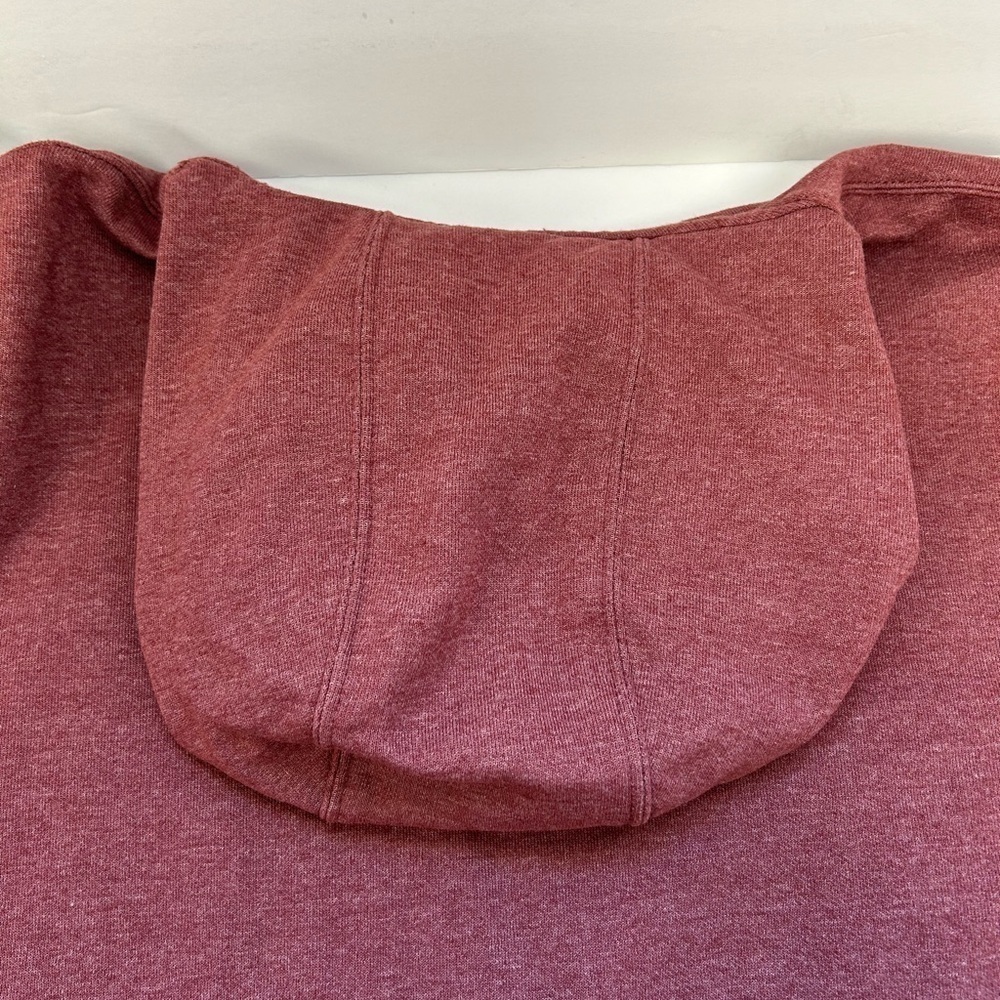Carhartt /Original Fit /LOGO LG.SLEEVE GRAPHIC HOODIE Sweatshirt /Pink /size M - Picture 7 of 14